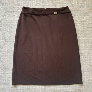 The Limited Brown Pencil Skirt